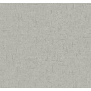 Picture of Bentley Grey Faux Linen Wallpaper