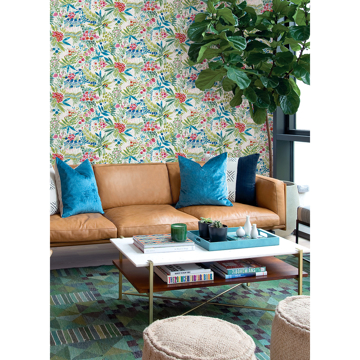 Show details for Brights Naupaka Peel and Stick Wallpaper