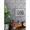 Picture of Cobalt Hokime Peel and Stick Wallpaper