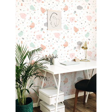 Show details for Funfetti Veranda Peel and Stick Wallpaper