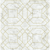Picture of Gold Seraphina Geometric Peel and Stick Wallpaper