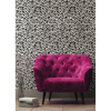 Picture of Black Marlowe Novelty Peel and Stick Wallpaper