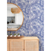 Picture of Periwinkle Maui Leaf Peel and Stick Wallpaper