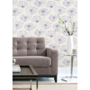 Picture of Periwinkle Aya Flower Peel and Stick Wallpaper