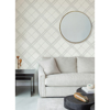 Picture of Grey Espalier Geometric Geometric Peel and Stick Wallpaper
