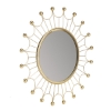 Picture of Evander Gold Bulb Wall Mirror