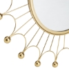 Picture of Evander Gold Bulb Wall Mirror