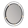 Picture of Thales Black & Gold Wall Mirror