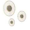 Picture of Ariston Gold Set of 3 Wall Mirror