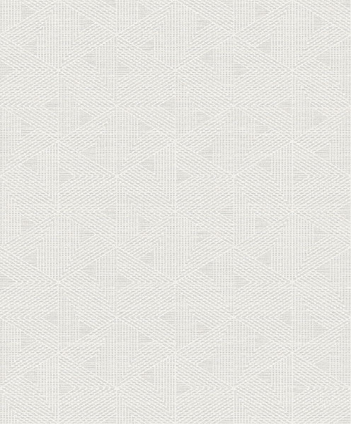 Picture of Marici Light Grey Triangle Wallpaper