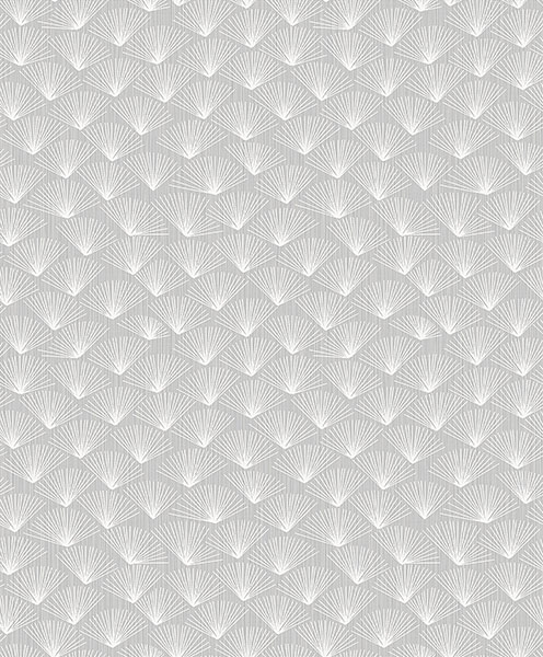 Picture of Asteria Grey Fan Wallpaper