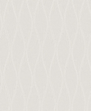Picture of Tetsu Silver Ogee Wave Wallpaper