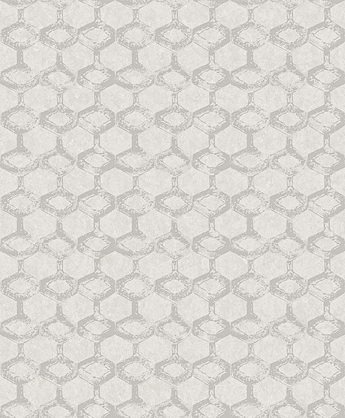 Picture of Besi Silver Tiled Wallpaper