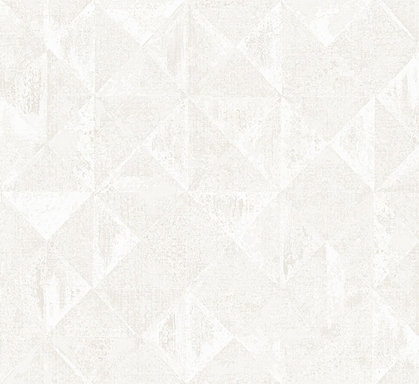 Picture of Demir Dove Distressed Geometric Wallpaper