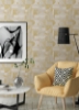 Picture of Gold Margo Geometric Peel and Stick Wallpaper