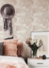 Picture of Rose Gold Margo Geometric Peel and Stick Wallpaper