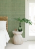 Picture of Cheng Jade Woven Grasscloth Wallpaper