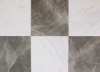 Picture of CLJ Grey & White Marble Bonneville Peel & Stick Floor Tiles