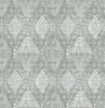 Picture of Grady Grey Dotted Geometric Wallpaper