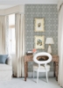 Picture of Grady Grey Dotted Geometric Wallpaper