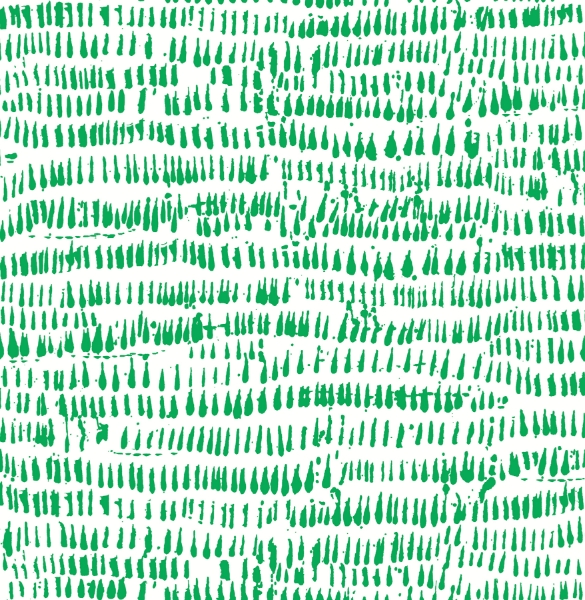 Picture of Runes Green Brushstrokes Wallpaper