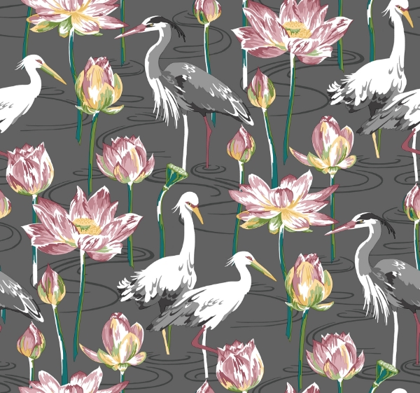 Picture of Barton Grey Heron Wallpaper