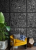 Picture of BKYLN Bank Multi-Panels Black Wall Mural
