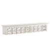 Picture of Decorative White Carved 30-in Shelf