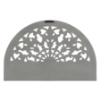 Picture of Round Decorative Grey Carved 24-in Wall Hanging