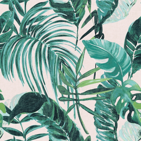 Picture of Grover Green Palmera Wallpaper