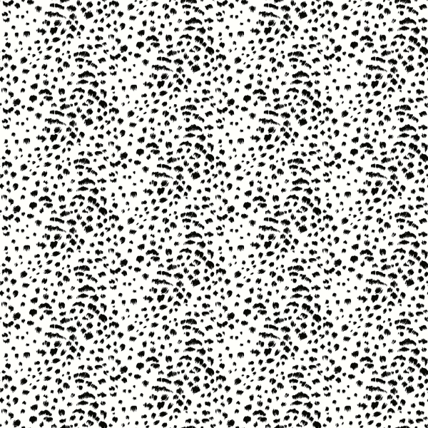 Picture of Ula White Cheetah Spot Wallpaper
