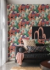 Picture of Janis Indigo Floral Riot Wallpaper