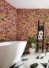 Picture of Indio Chartreuse Love Scribble Wallpaper