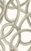 Picture of Calix White Twisted Geo Wallpaper