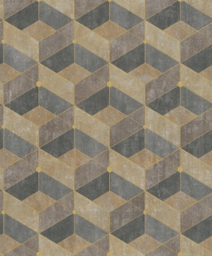 Picture of Muir Neutral Geo Wallpaper