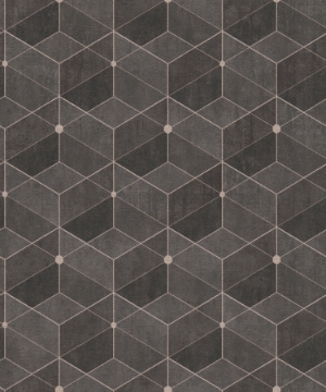 Picture of Muir Chocolate Geo Wallpaper