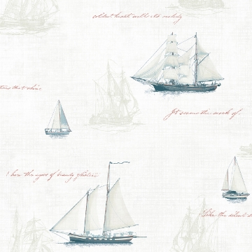 Picture of Andrew White Sailboat Wallpaper