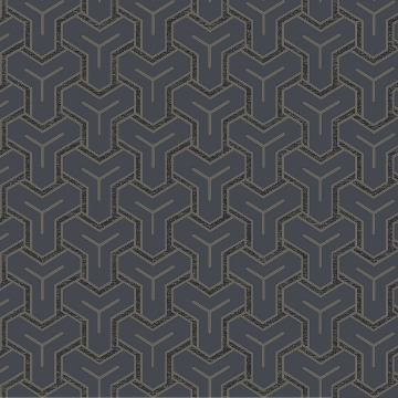Picture of Gautier Blue Tessellate Wallpaper