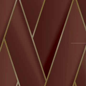 Picture of Manfred Ruby Modern Herringbone Wallpaper