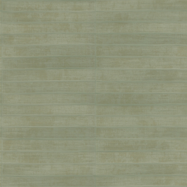 Picture of Dermot Light Green Horizontal Stripe Wallpaper