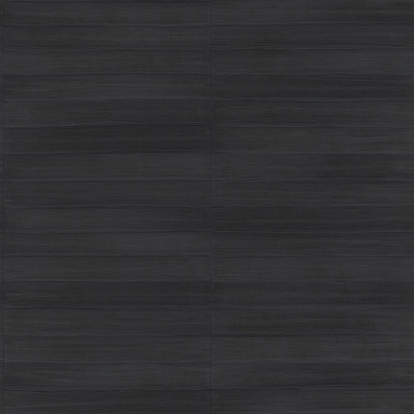 Picture of Dermot Black Horizontal Stripe Wallpaper
