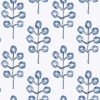 Picture of Plum Tree Blue Botanical Wallpaper