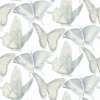 Picture of Janetta Mint Butterfly Wallpaper