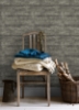 Picture of Cabin Charcoal Wood Planks Wallpaper