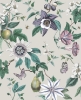 Picture of Sierra Silver Floral Wallpaper