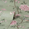Picture of Akina Sage Floral Wallpaper