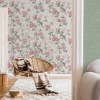Picture of Akina Cream Floral Wallpaper
