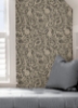 Picture of Charcoal Terrene Peel and Stick Wallpaper