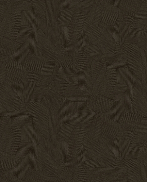 Picture of Clio Espresso Lined Geometric Wallpaper