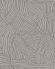 Picture of Freesia Charcoal Abstract Woven Wallpaper